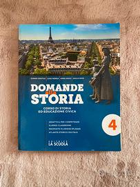 Libro scolastico Domande alla Storia 4