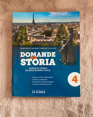 Libro scolastico Domande alla Storia 4