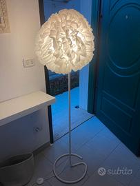 Set 2 lampade IKEA con decorazione in tessuto