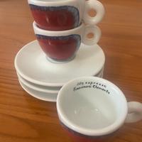 Tre tazzine caffé Illy  FRANCESCO CLEMENTE