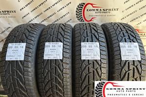 4 PNEUMATICI 205/55 R16 RIKEN INVERNALI SEMINUOVE
