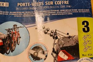 porta bici posteriore auto