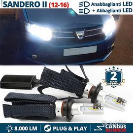 Kit Fari Full LEDH4 Dacia Sandero 2 Stepway 6500K