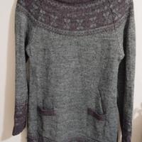 Vestitino scollato invernale Made in Italy 