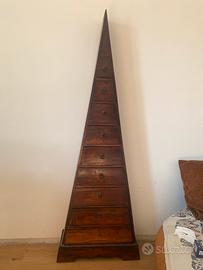 Mobile etnico legno originale a cassetti