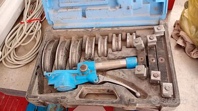 Curvatubi idraulica portatile rame allum OB/85S