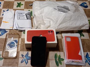iPhone 11 RED 64 GB- Batteria Nuova + Scontrini