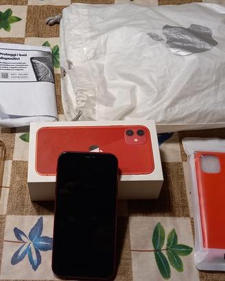 iPhone 11 RED 64 GB- Batteria Nuova + Scontrini