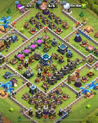Game play clash of clans