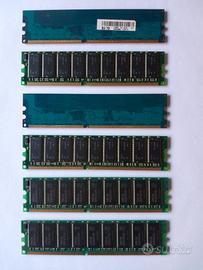 Banchi Memoria Ram ddr 400