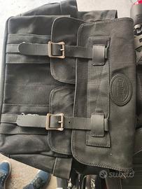 Borsa bisaccia moto stile retrò 