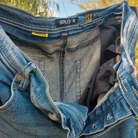 jeans moto protezioni  taglia 34