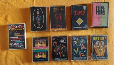 musicassette italodisco e strumentale