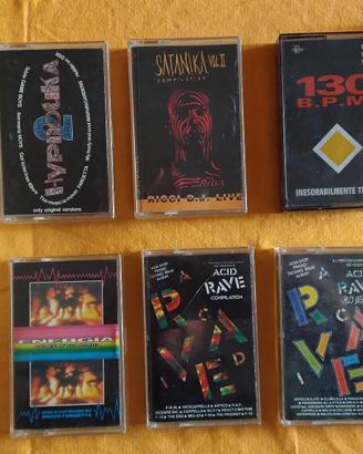 musicassette italodisco e strumentale