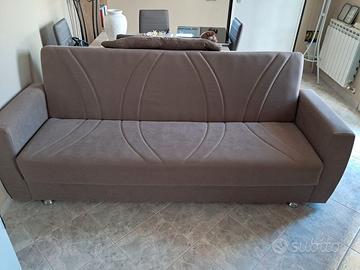 Divano letto con contenitore