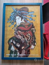 Stampa museo Van Gogh con cornice in legno e vetro
