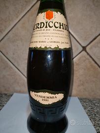 Verdicchio originale  1981 vini antichi