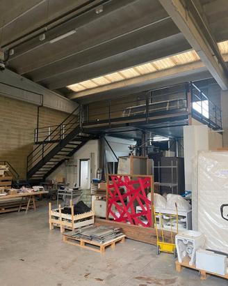 Soppalco Industriale Usato 5,5x5xh3,5; 300 kg/m2