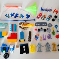 Lotto giocattoli Mini HotWheel LEGO personaggi