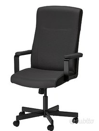 Sedia girevole, MILLBERGET Murum marrone scuro