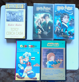 Lotto Vhs Film Harry Potter Verie