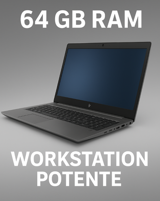 HP ZBook 15 G5 – Workstation Mobile con 64GB RAM