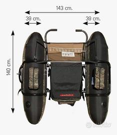 Belly boat pesca hart