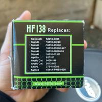 Filtro olio da moto Hiflo HF138