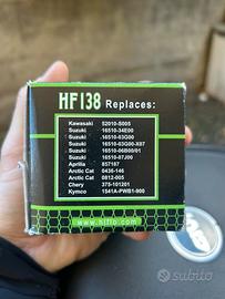 Filtro olio da moto Hiflo HF138