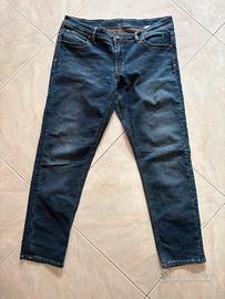 Jeans Lee slim uomo W29 blu denim stretch