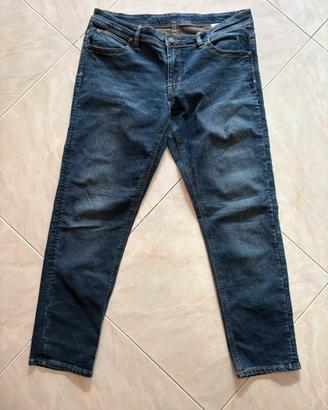 Jeans Lee slim uomo W29 blu denim stretch