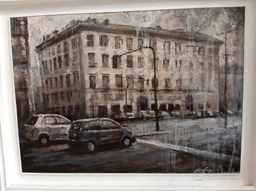 Dipinto olio su tela artista Claudio Cionini