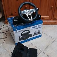 Xtreme Volante con Pedaliera Hurricane Lic. Sony