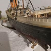 disastro del titanic diorama