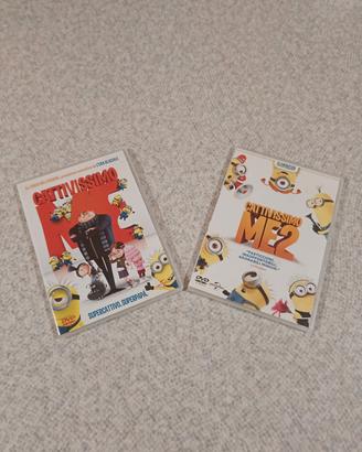 DVD "Cattivissimo me" e "Cattivissimo me 2"