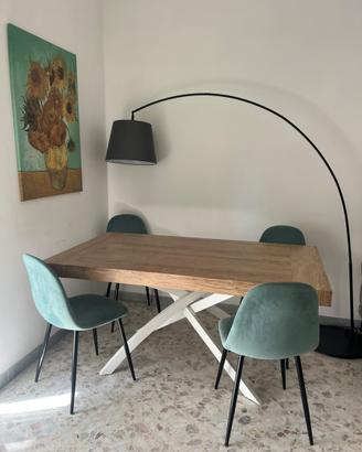 Set 4 Sedie Maisons du Monde mod. CLYDE velluto