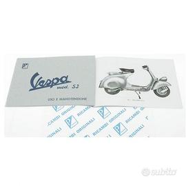 Manuale uso e manutenzione Vespa del 53 - 610037M