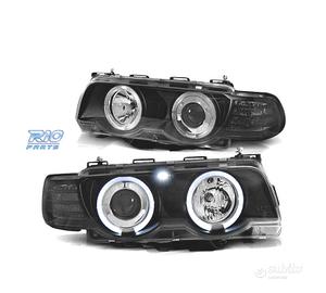 FARI OCCHI ANGEL BMW E38 98-01 NERI ADATTI XENON D