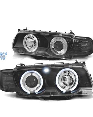 FARI OCCHI ANGEL BMW E38 98-01 NERI ADATTI XENON D