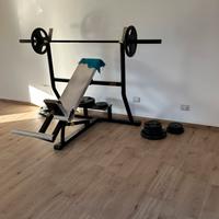 Panca inclinata Teca