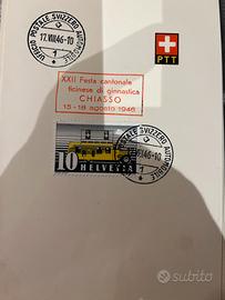I1112 cartolina postale svizzera 1946