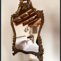 PREGIATOspecchioFIORENTINOcorniceDORATAprimi900