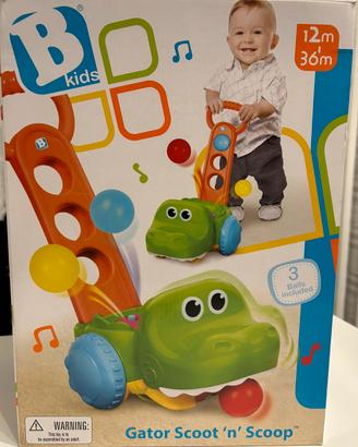 Coccodrillo mangia palline (gioco bimbi 12-36 mesi