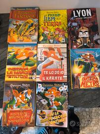 Lotto libri Geronimo Stilton e Lyon originali.
