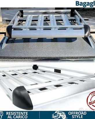 Bagagliera PORTAPACCHI Tetto per FIAT in ALLUMINIO