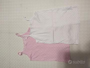 canotte bambina 9-10 anni