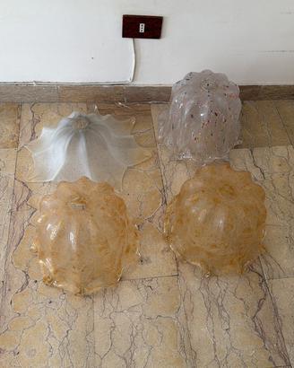 Paralume in vetro murano 3 pz