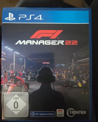 F1 MANAGER 22 per PS4 con upgrade a PS5 LEGGI DESC