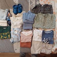 Lotto abbigliamento bimbo