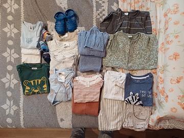 Lotto abbigliamento bimbo